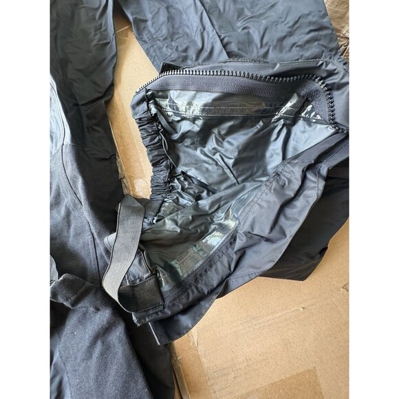 Harley Davidson Mens Medium Nylon Motorcycle Biker Jacket Black Orange /Lg Pants - Picture 9 of 12